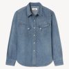 Japanese Denim Lubbock Longhorn Shirt