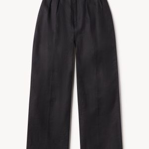 Riviera Linen Wide Leg Trouser